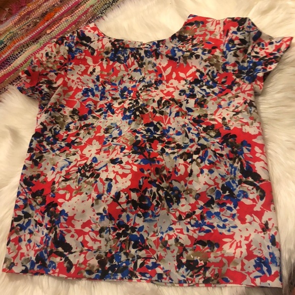 j crew floral blouse - Picture 5 of 6